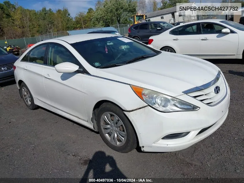 5NPEB4AC5CH427732 2012 Hyundai Sonata Gls