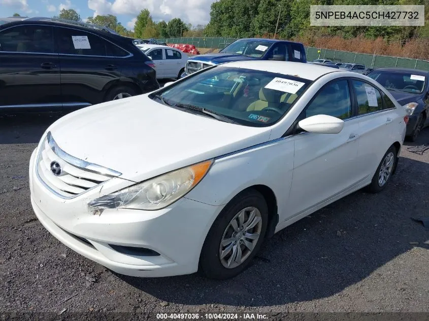 5NPEB4AC5CH427732 2012 Hyundai Sonata Gls