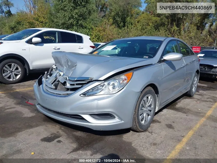 5NPEB4AC9CH440869 2012 Hyundai Sonata Gls