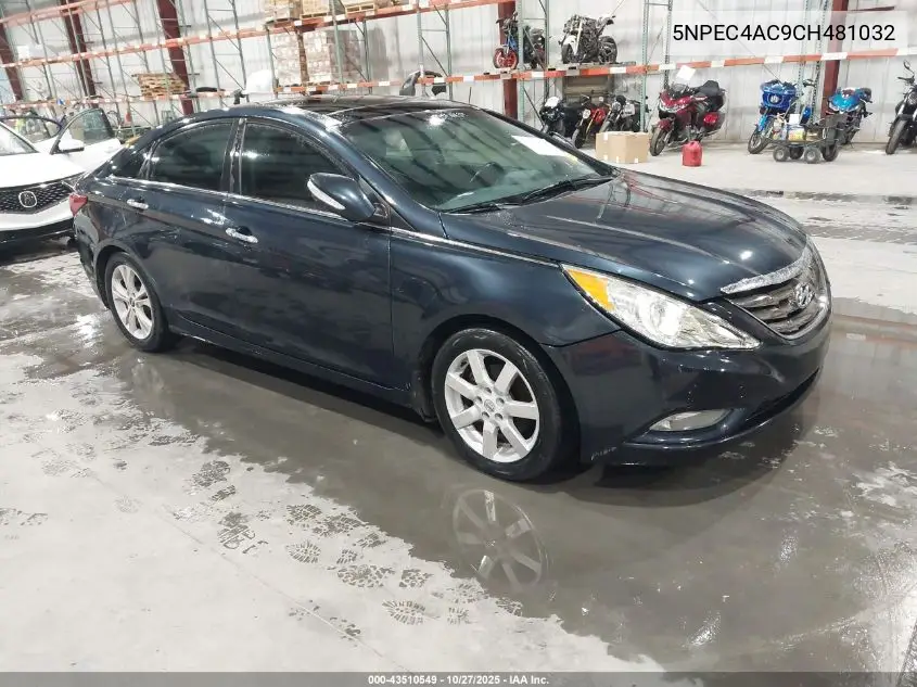 5NPEC4AC9CH481032 2012 Hyundai Sonata Limited