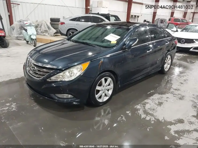 5NPEC4AC9CH481032 2012 Hyundai Sonata Limited