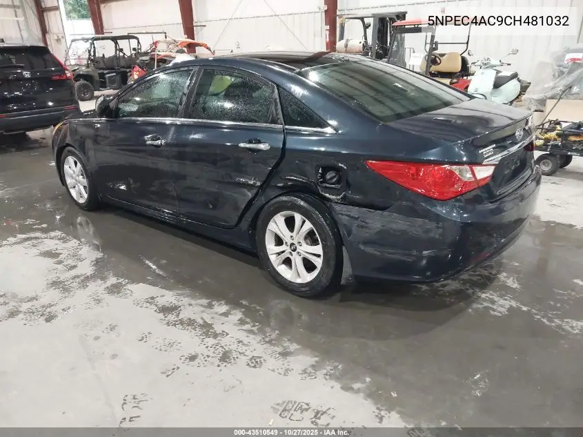 5NPEC4AC9CH481032 2012 Hyundai Sonata Limited