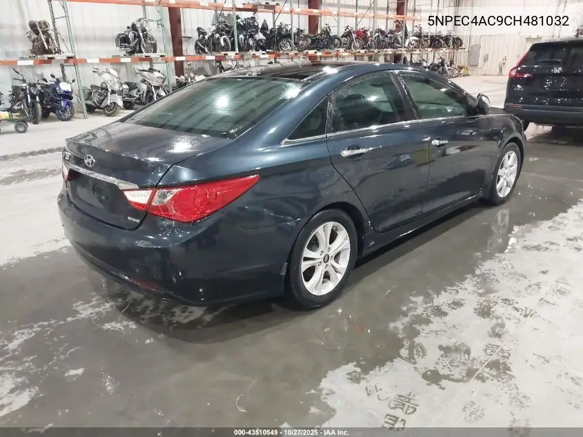 5NPEC4AC9CH481032 2012 Hyundai Sonata Limited
