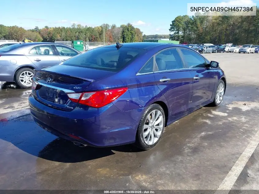 5NPEC4AB9CH457384 2012 Hyundai Sonata Limited 2.0T