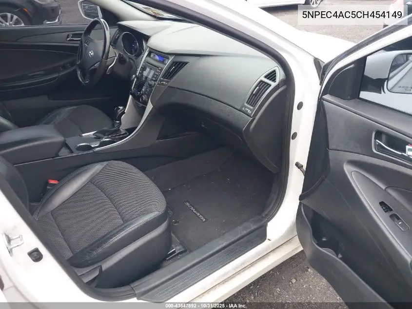 5NPEC4AC5CH454149 2012 Hyundai Sonata Se