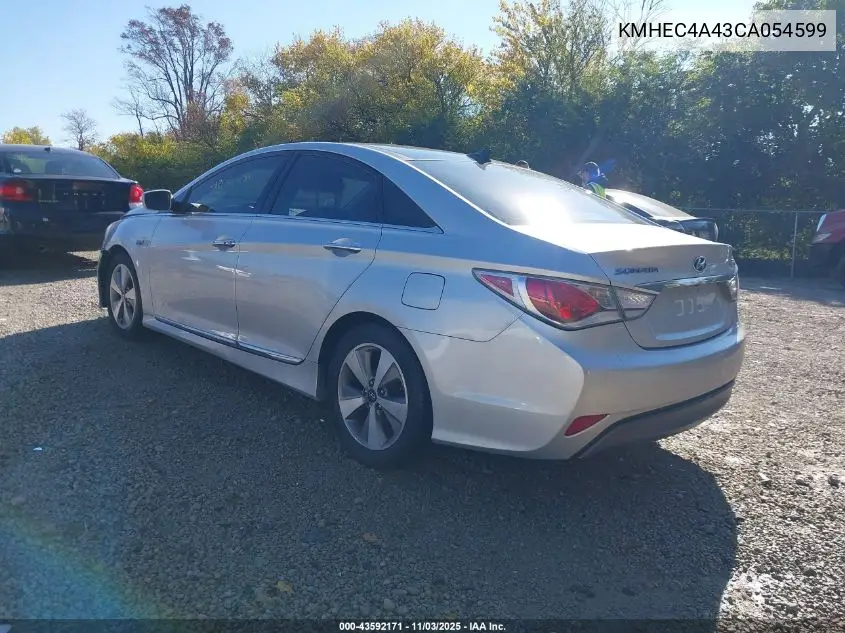 KMHEC4A43CA054599 2012 Hyundai Sonata Hybrid