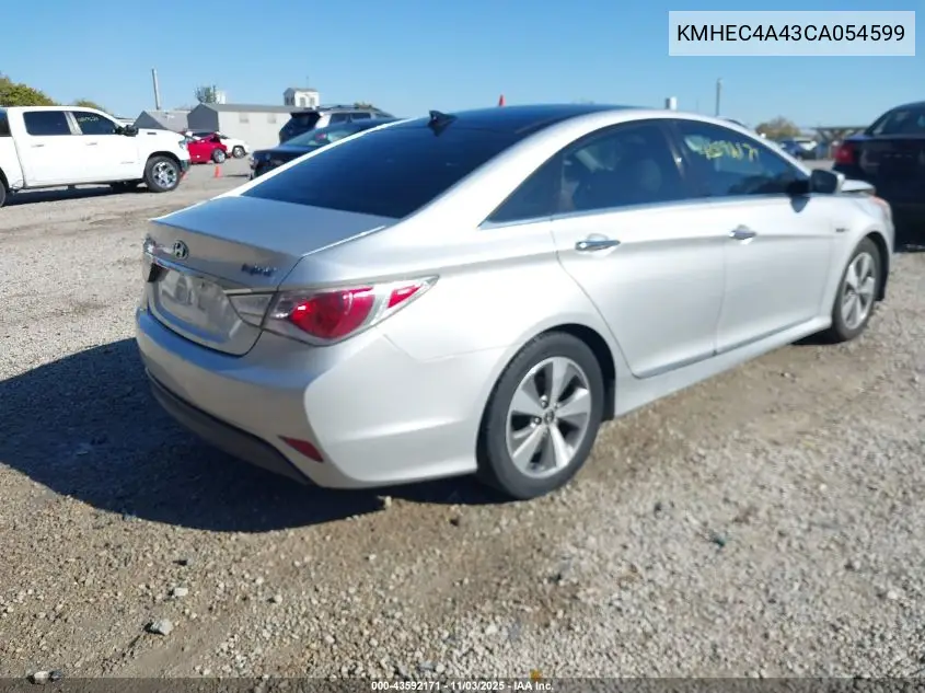 KMHEC4A43CA054599 2012 Hyundai Sonata Hybrid