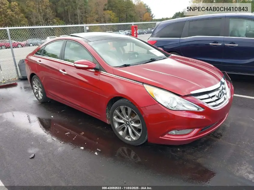 5NPEC4AB0CH410843 2012 Hyundai Sonata Limited 2.0T