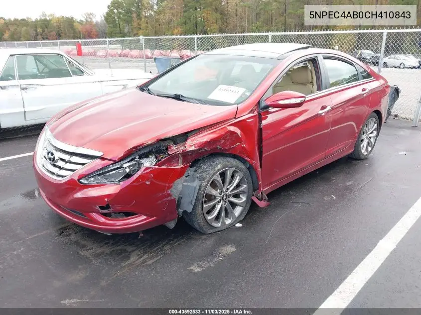 5NPEC4AB0CH410843 2012 Hyundai Sonata Limited 2.0T