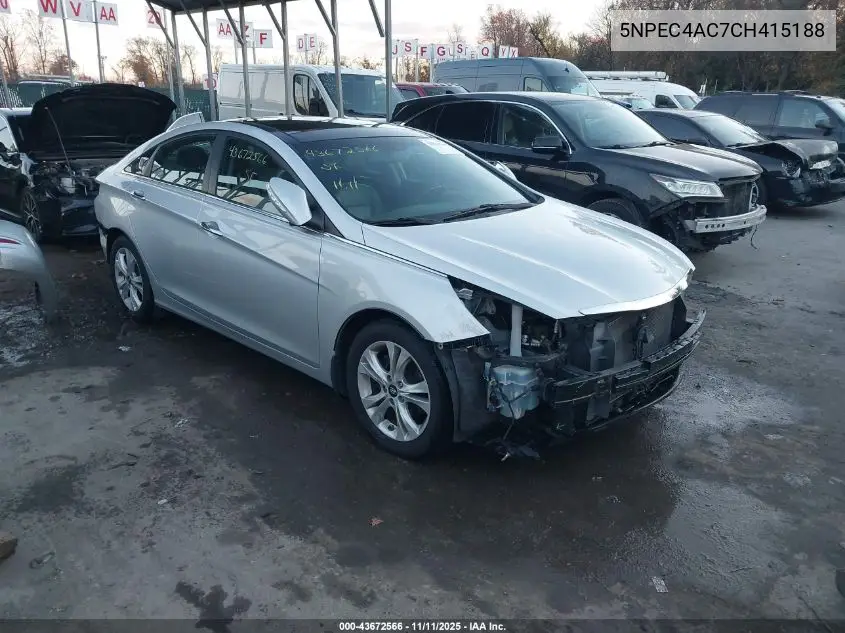 5NPEC4AC7CH415188 2012 Hyundai Sonata Limited