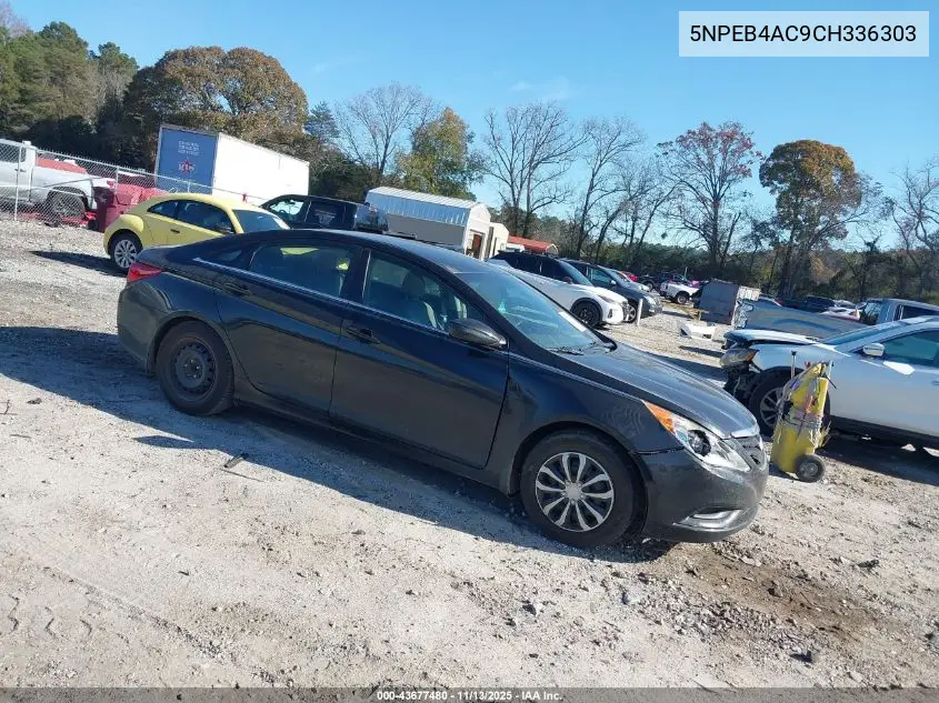 5NPEB4AC9CH336303 2012 Hyundai Sonata Gls