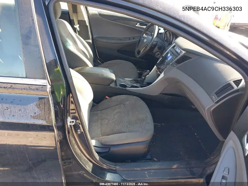 5NPEB4AC9CH336303 2012 Hyundai Sonata Gls
