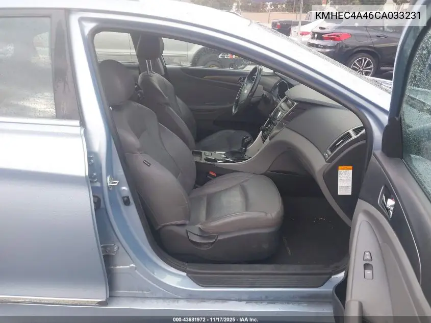 KMHEC4A46CA033231 2012 Hyundai Sonata Hybrid