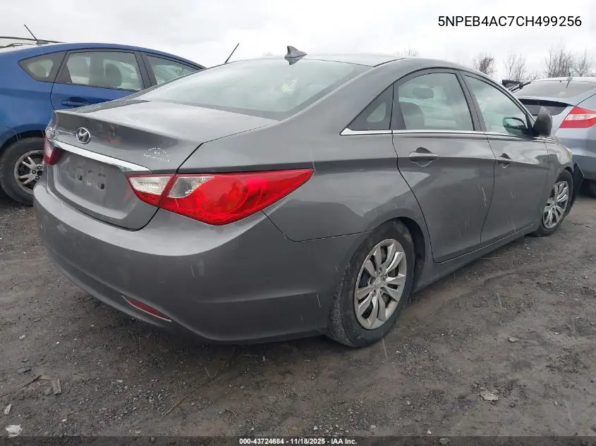5NPEB4AC7CH499256 2012 Hyundai Sonata Gls