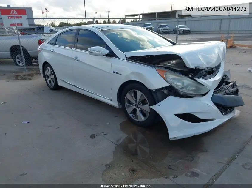 KMHEC4A40CA044273 2012 Hyundai Sonata Hybrid