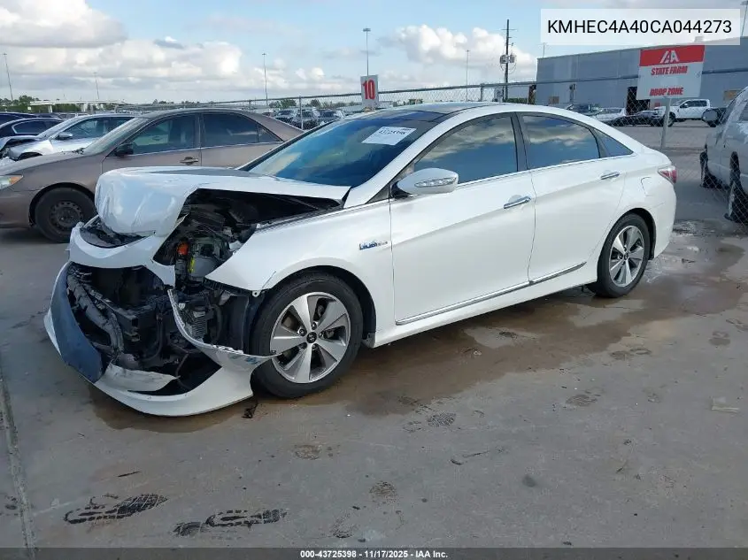 KMHEC4A40CA044273 2012 Hyundai Sonata Hybrid