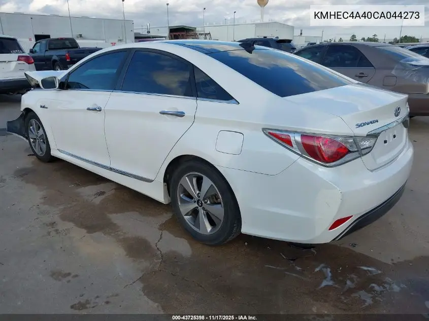 KMHEC4A40CA044273 2012 Hyundai Sonata Hybrid