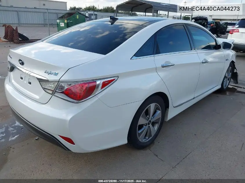 KMHEC4A40CA044273 2012 Hyundai Sonata Hybrid