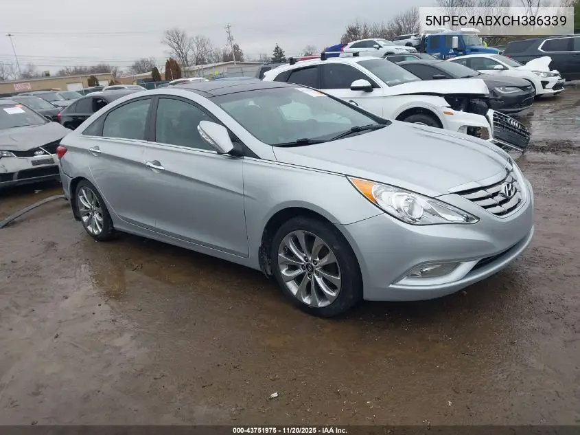 5NPEC4ABXCH386339 2012 Hyundai Sonata Limited 2.0T