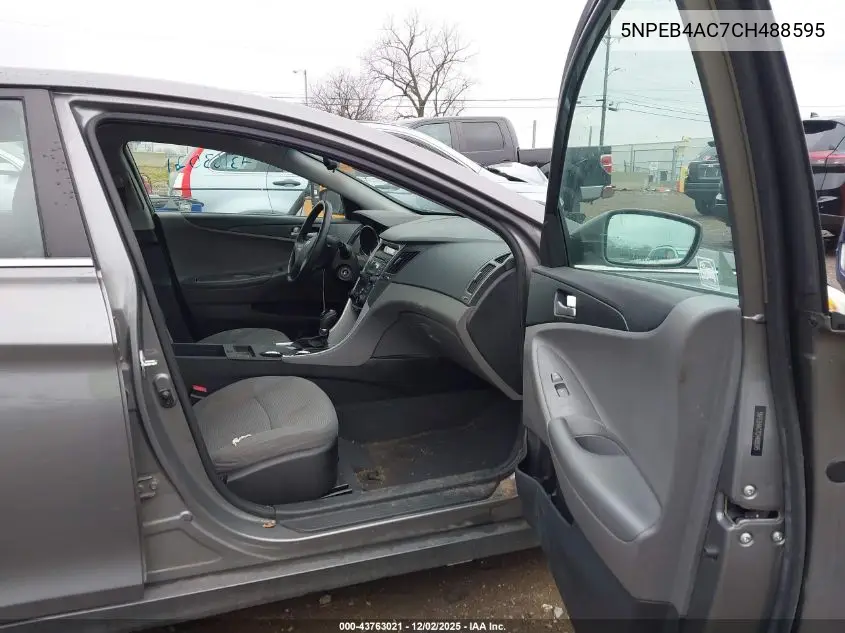 5NPEB4AC7CH488595 2012 Hyundai Sonata Gls