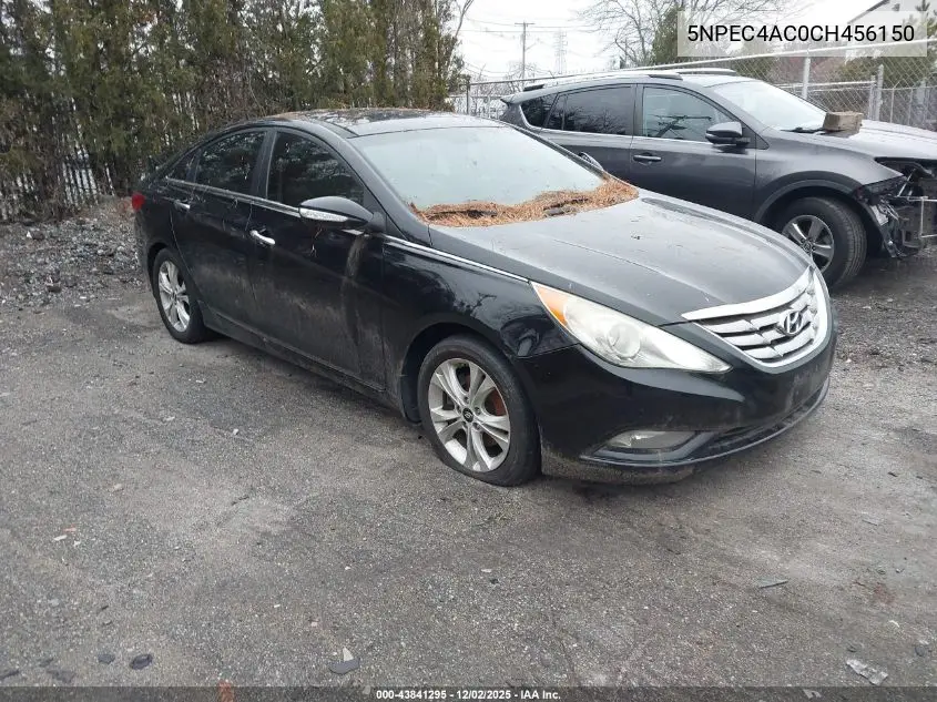 5NPEC4AC0CH456150 2012 Hyundai Sonata Limited