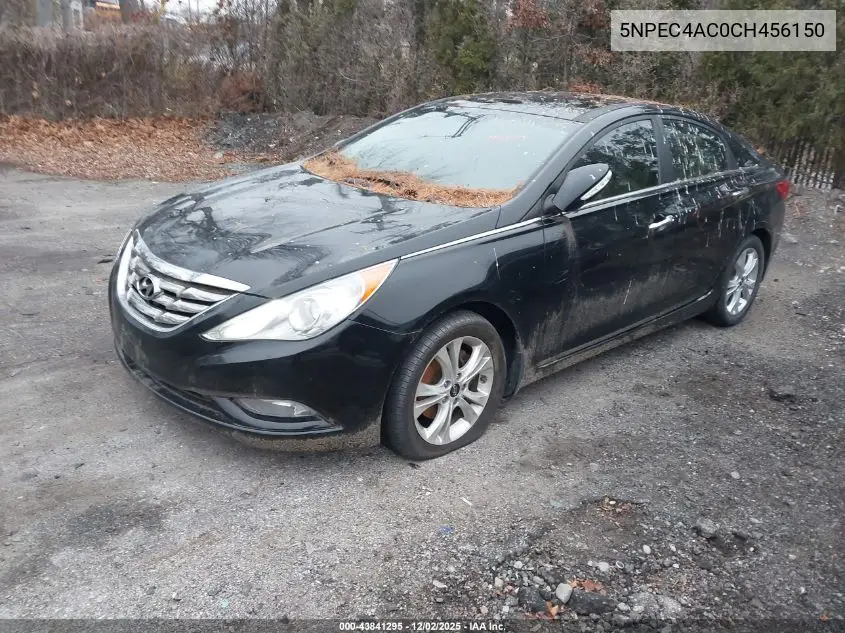 5NPEC4AC0CH456150 2012 Hyundai Sonata Limited