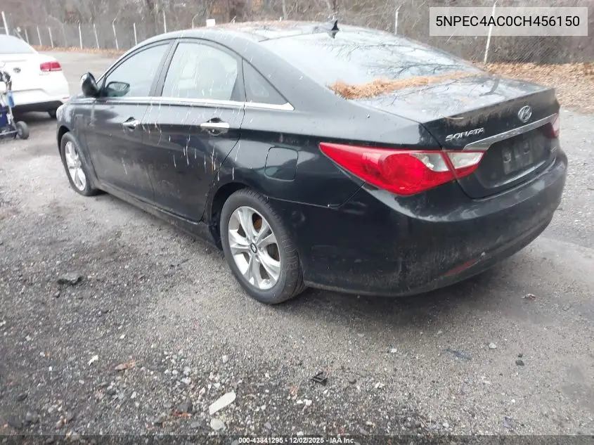 5NPEC4AC0CH456150 2012 Hyundai Sonata Limited