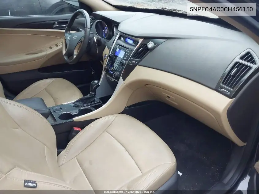 5NPEC4AC0CH456150 2012 Hyundai Sonata Limited