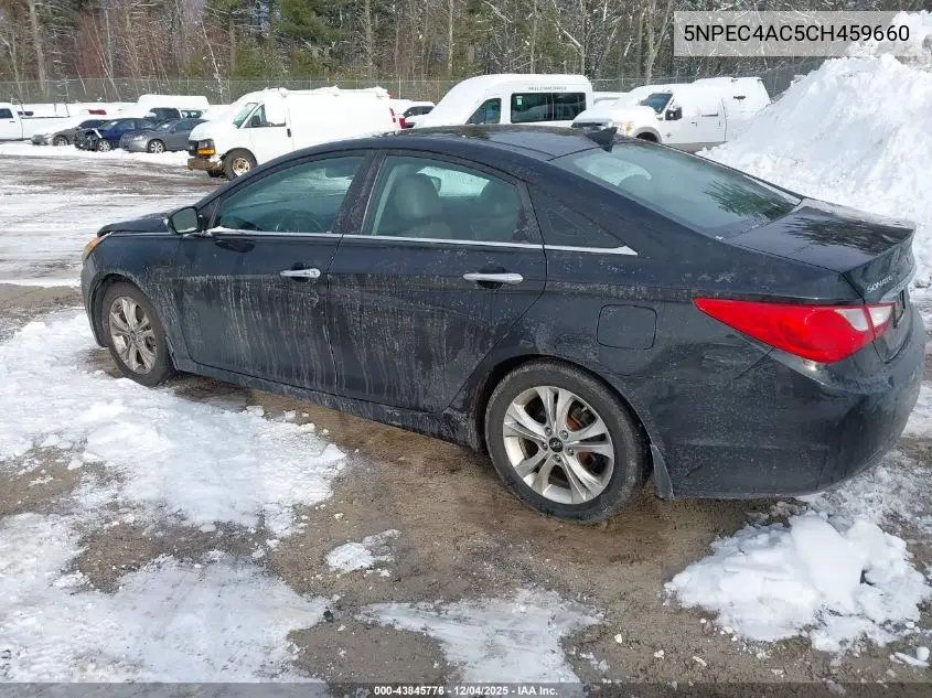 5NPEC4AC5CH459660 2012 Hyundai Sonata Limited