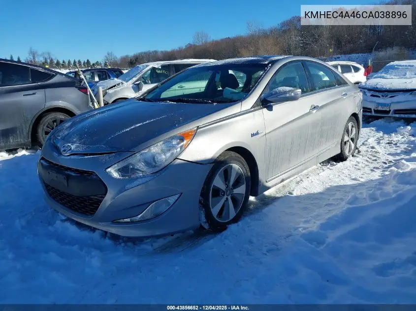 KMHEC4A46CA038896 2012 Hyundai Sonata Hybrid