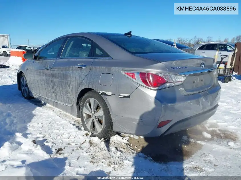 KMHEC4A46CA038896 2012 Hyundai Sonata Hybrid