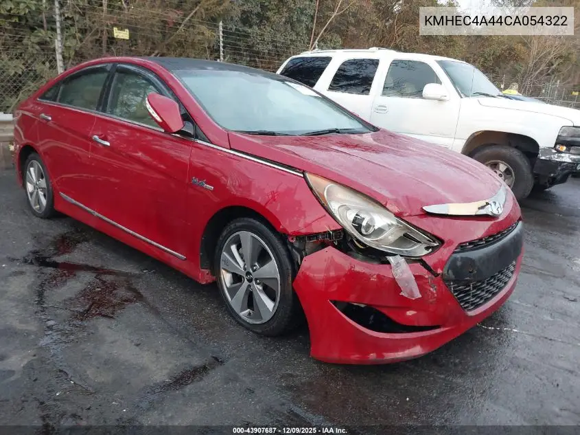 KMHEC4A44CA054322 2012 Hyundai Sonata Hybrid