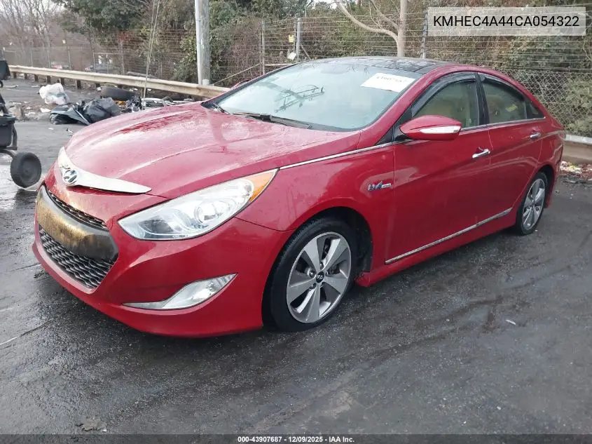 KMHEC4A44CA054322 2012 Hyundai Sonata Hybrid