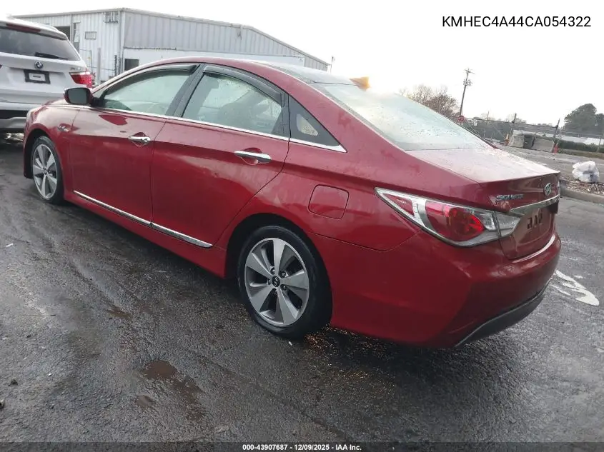 KMHEC4A44CA054322 2012 Hyundai Sonata Hybrid