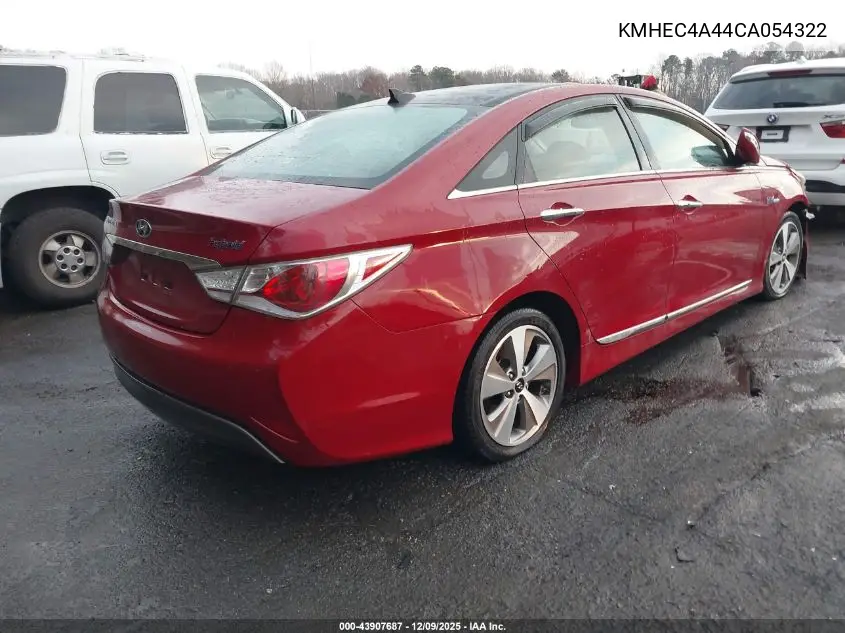 KMHEC4A44CA054322 2012 Hyundai Sonata Hybrid