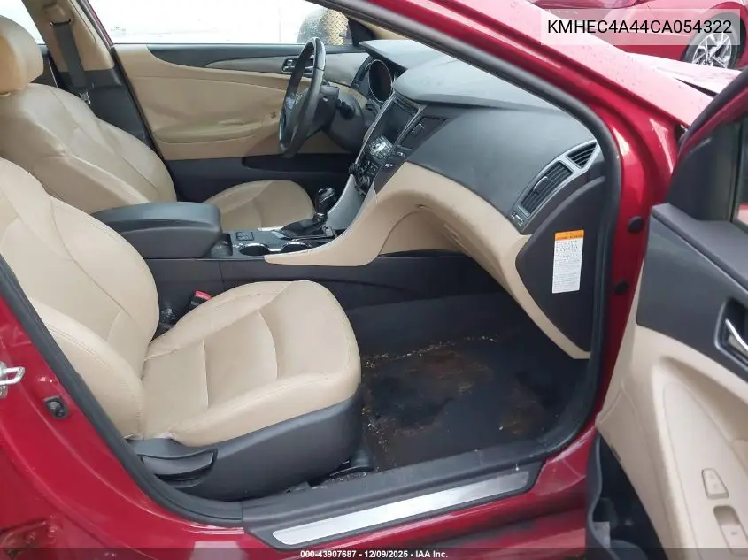 KMHEC4A44CA054322 2012 Hyundai Sonata Hybrid