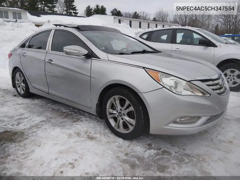 5NPEC4AC5CH347554 2012 Hyundai Sonata Limited
