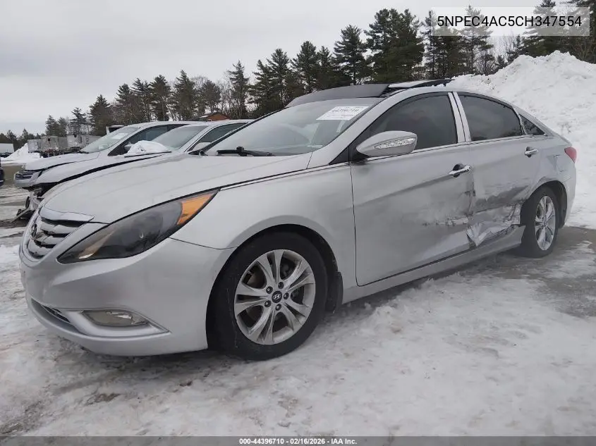 5NPEC4AC5CH347554 2012 Hyundai Sonata Limited