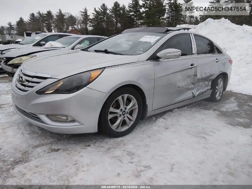 5NPEC4AC5CH347554 2012 Hyundai Sonata Limited