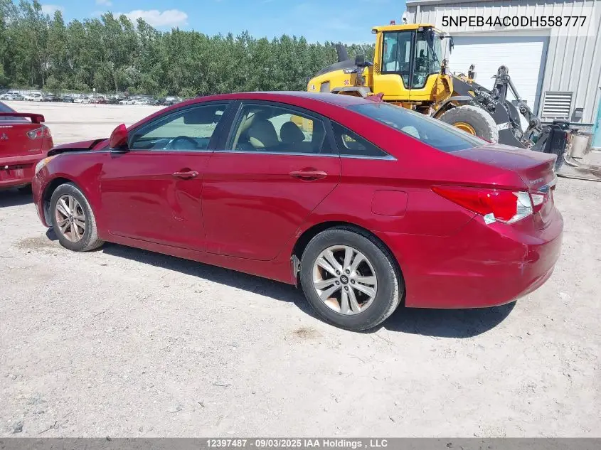 5NPEB4AC0DH558777 2013 Hyundai Sonata Gls