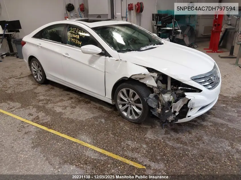 5NPEC4AC7DH797594 2013 Hyundai Sonata Se