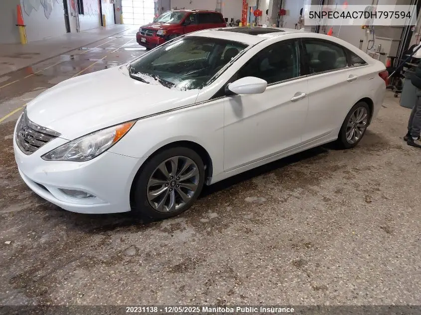 5NPEC4AC7DH797594 2013 Hyundai Sonata Se