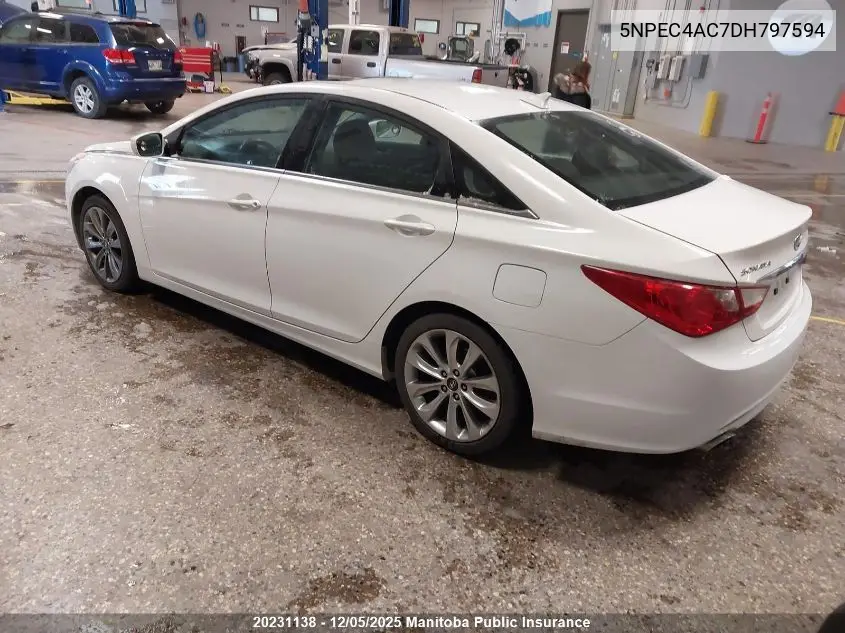5NPEC4AC7DH797594 2013 Hyundai Sonata Se