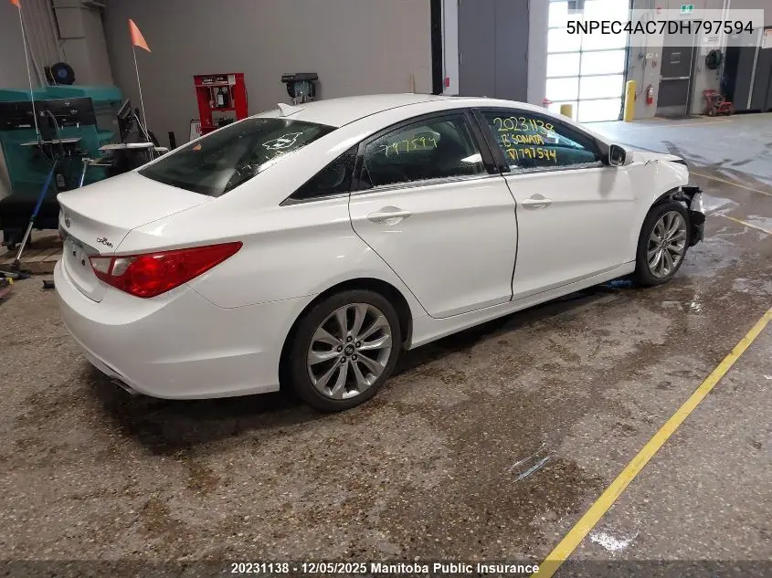 5NPEC4AC7DH797594 2013 Hyundai Sonata Se