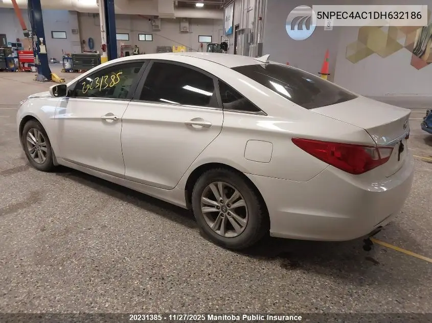 5NPEC4AC1DH632186 2013 Hyundai Sonata Gls