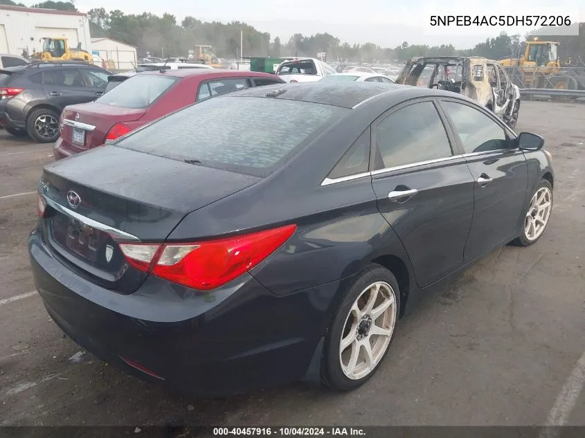 5NPEB4AC5DH572206 2013 Hyundai Sonata Gls