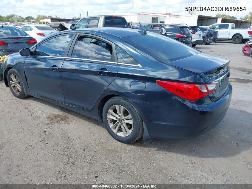 5NPEB4AC3DH689654 2013 Hyundai Sonata Gls