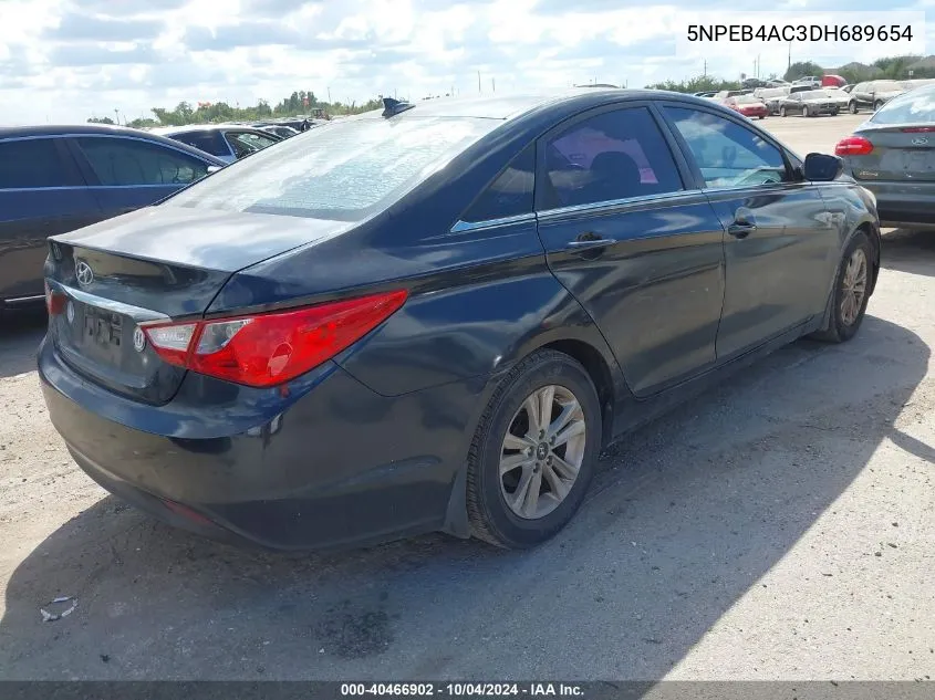 5NPEB4AC3DH689654 2013 Hyundai Sonata Gls