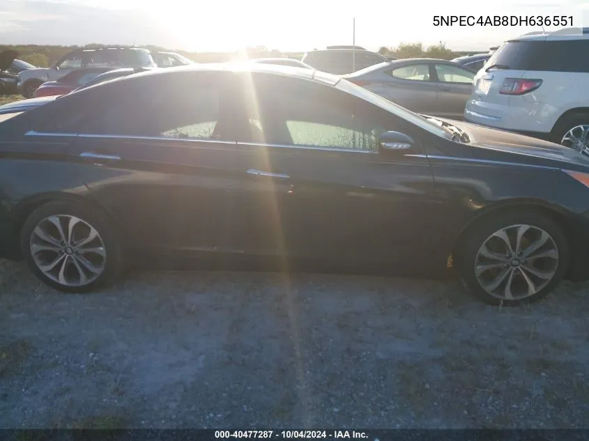 5NPEC4AB8DH636551 2013 Hyundai Sonata Limited 2.0T