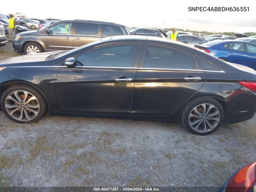 5NPEC4AB8DH636551 2013 Hyundai Sonata Limited 2.0T